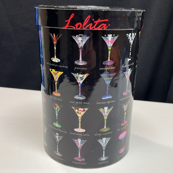 Lolita “Holiday Cheer” martini glass - Picture 13 of 13